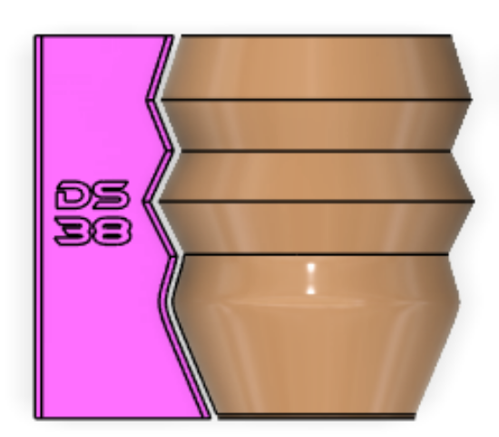 Billede af Drejeskinne DS-38