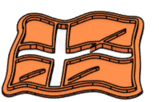 Billede af DK flag 6