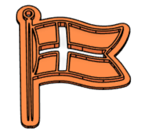 Billede af DK flag 9