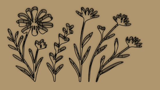 Billede af Strukturvalse 1 - Wildflower